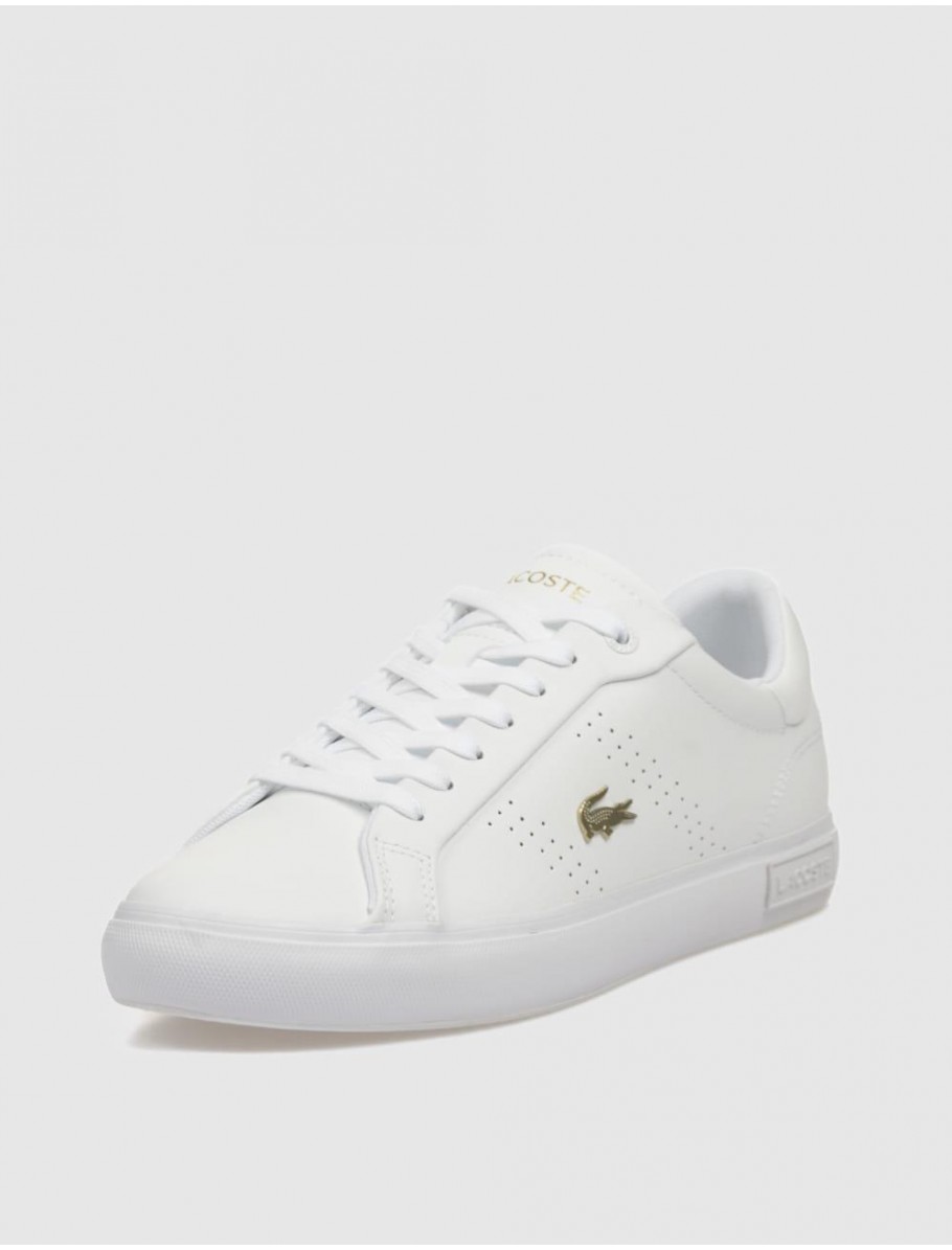 ZAPATILLA LACOSTE POWERCOURT 20 BLANCO