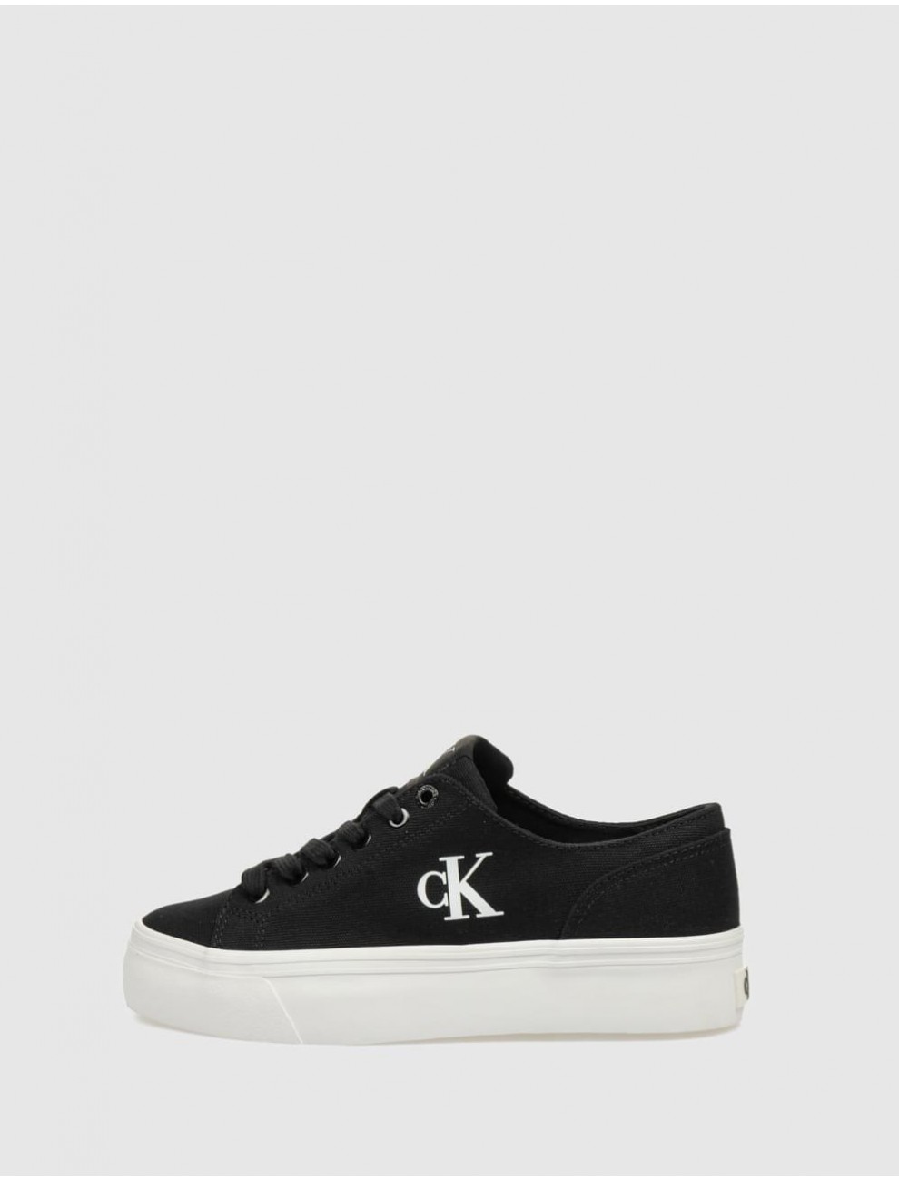 ZAPATILLA CALVIN KLEIN VULC FLATFORM LOW CV MG NEGRO