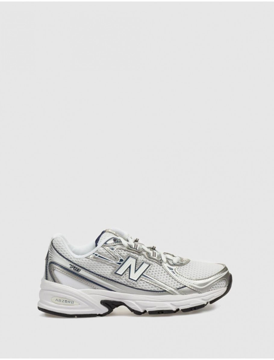 ZAPATILLA NEW BALANCE U740 BLANCO PLATA