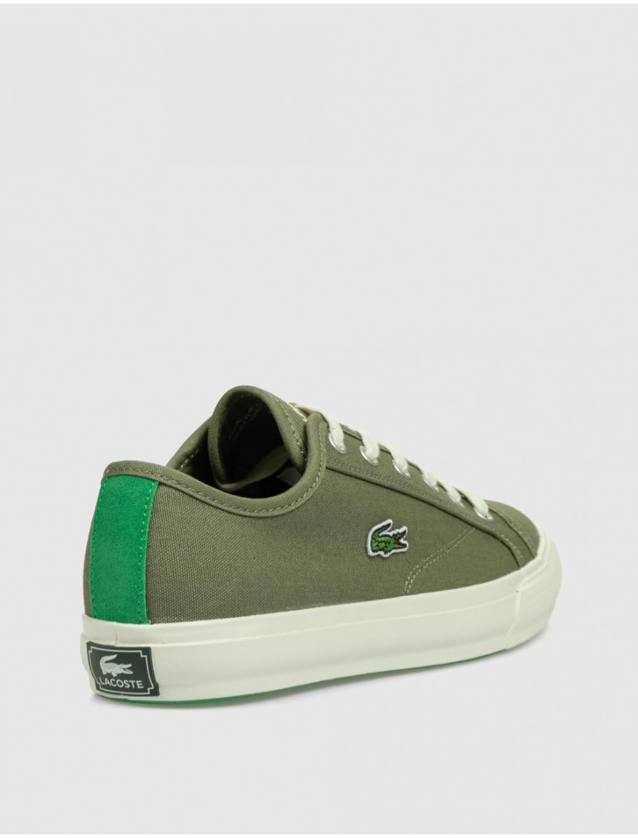 ZAPATILLA LACOSTE BACKCOURT VERDE