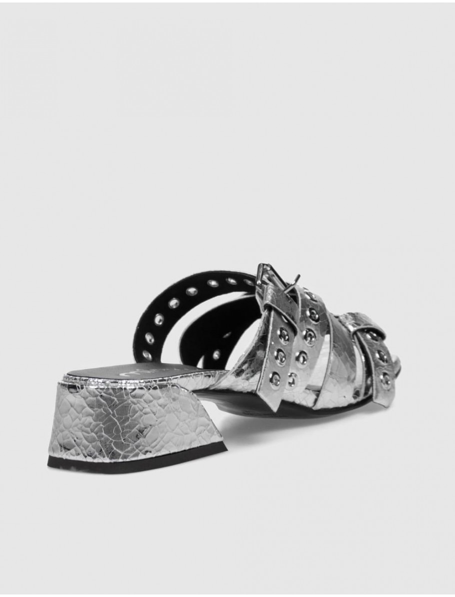 SANDALIA MIMMu M2100 PLATA