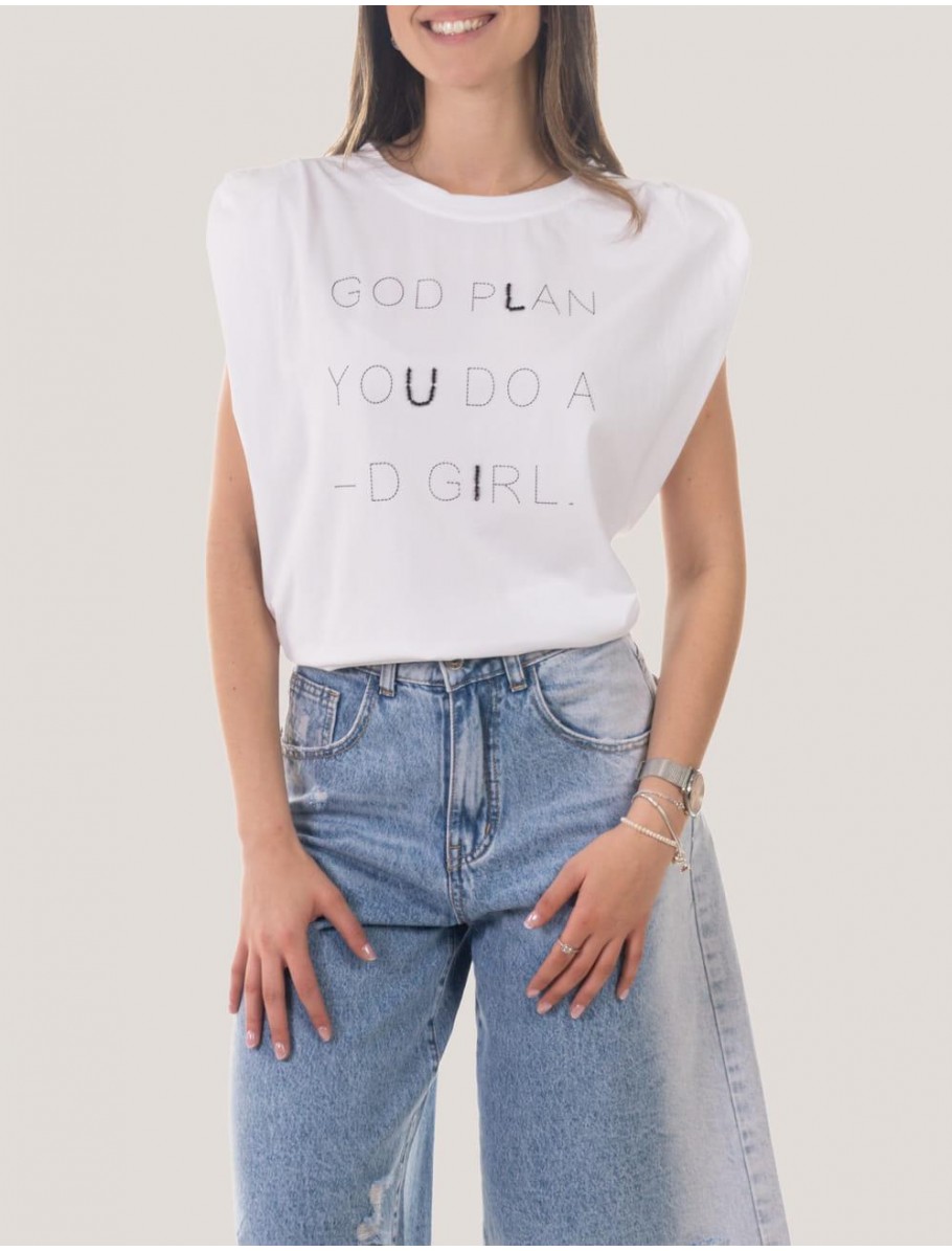 CAMISETA OBVIO TALIBA BLANCO