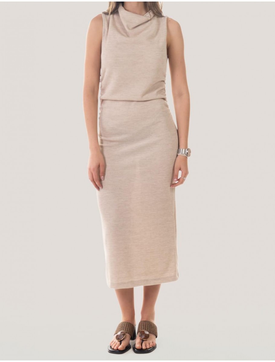 VESTIDO OBVIO SHAIMA BEIG