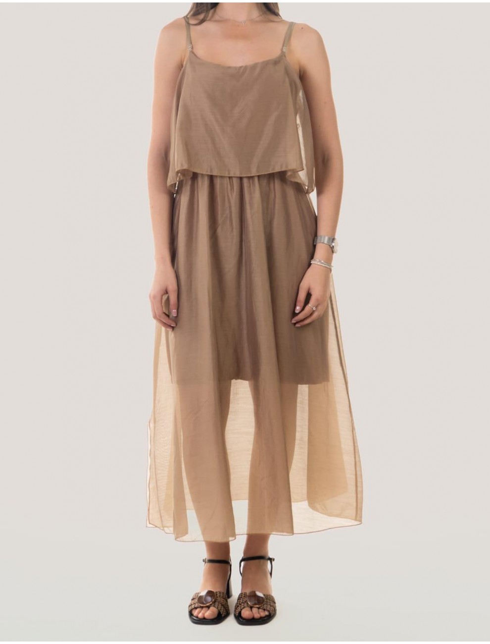 VESTIDO OBVIO FADIA CaMEL