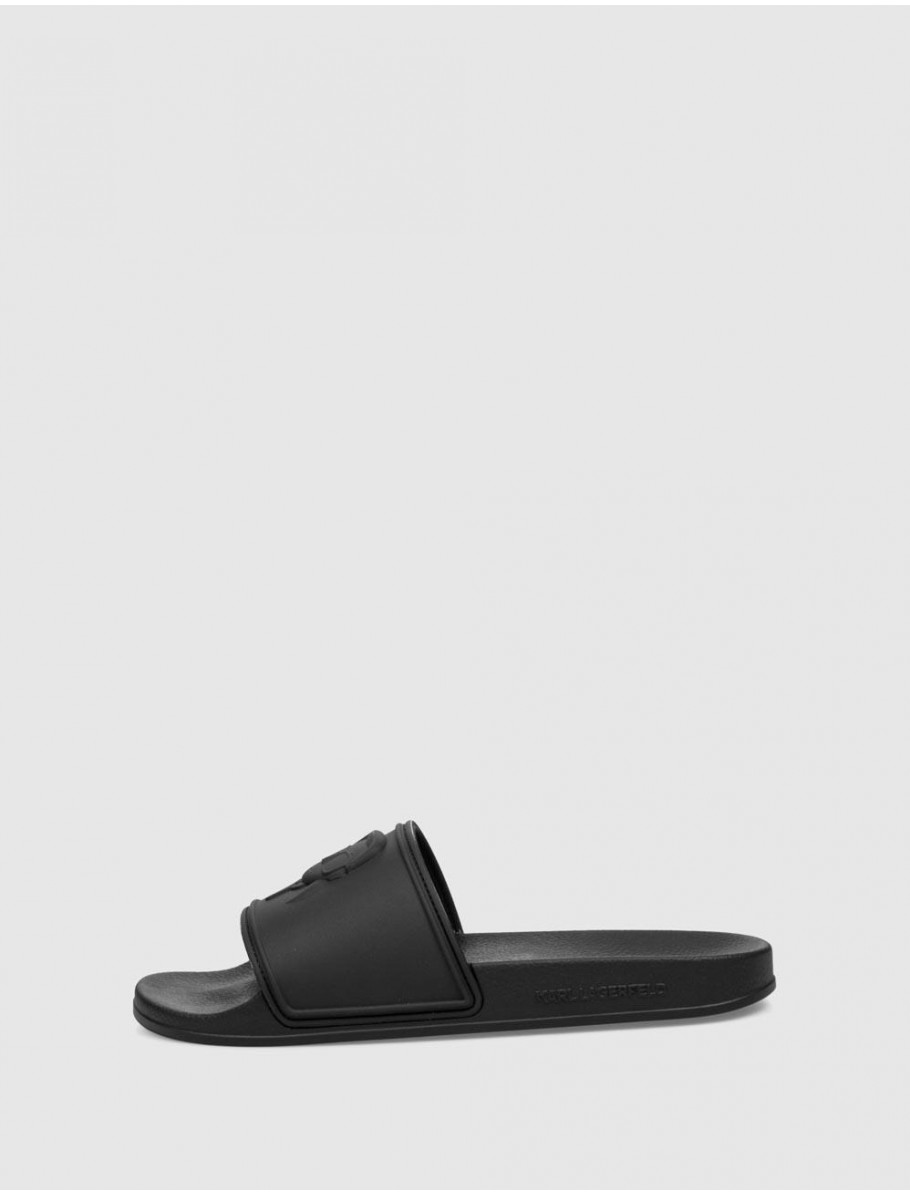 CHANCLA KARL LAGERFELD KONDO KARL NFT RELIEF NEGRO