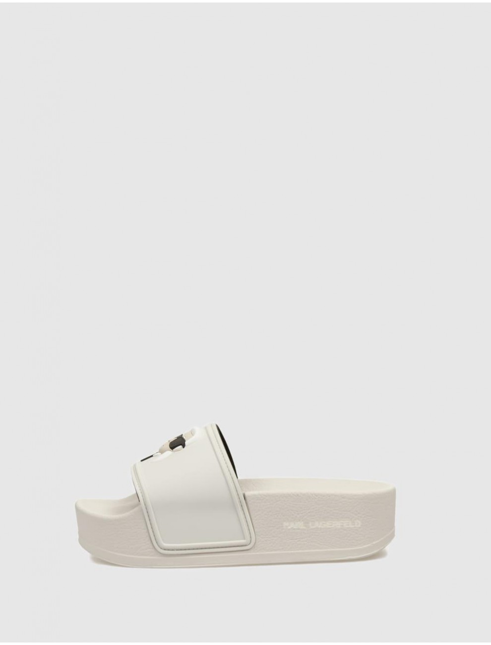 CHANCLA KARL LAGERFELD KONDO MAXI KARL NFT SLIDE BEIG