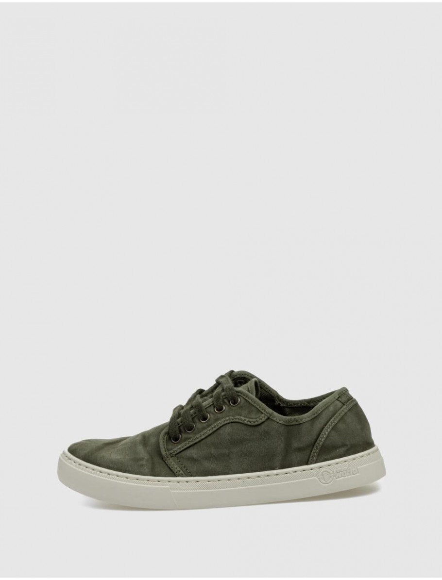 ZAPATILLA NATURAL WORLD 6602E KAKI