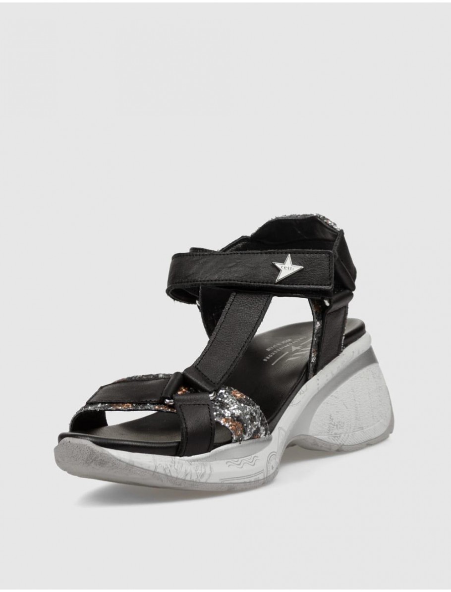 SANDALIA CETTI 1317 NEGRO