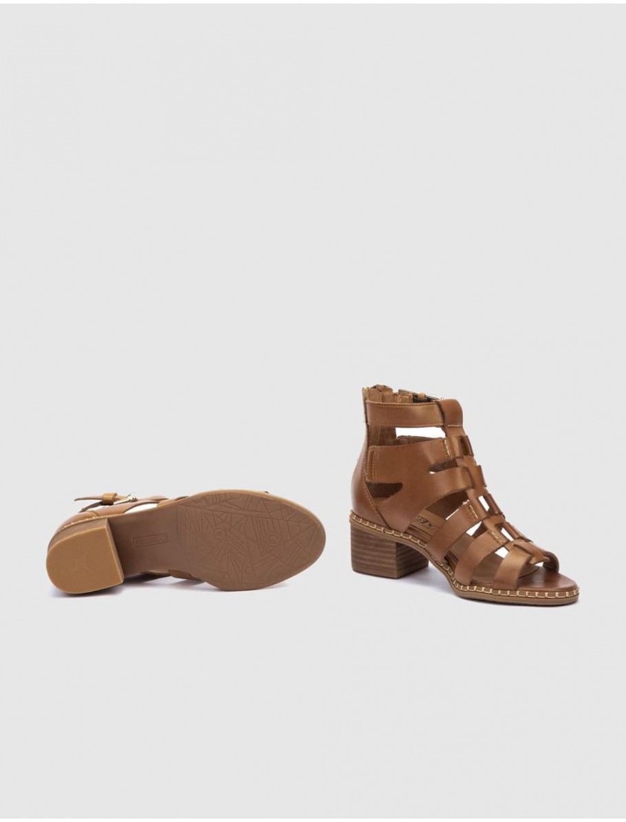 SANDALIA PIKOLINOS BLANES CUERO