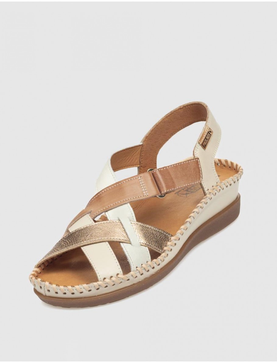 SANDALIA PIKOLINOS CADAQUES BEIG