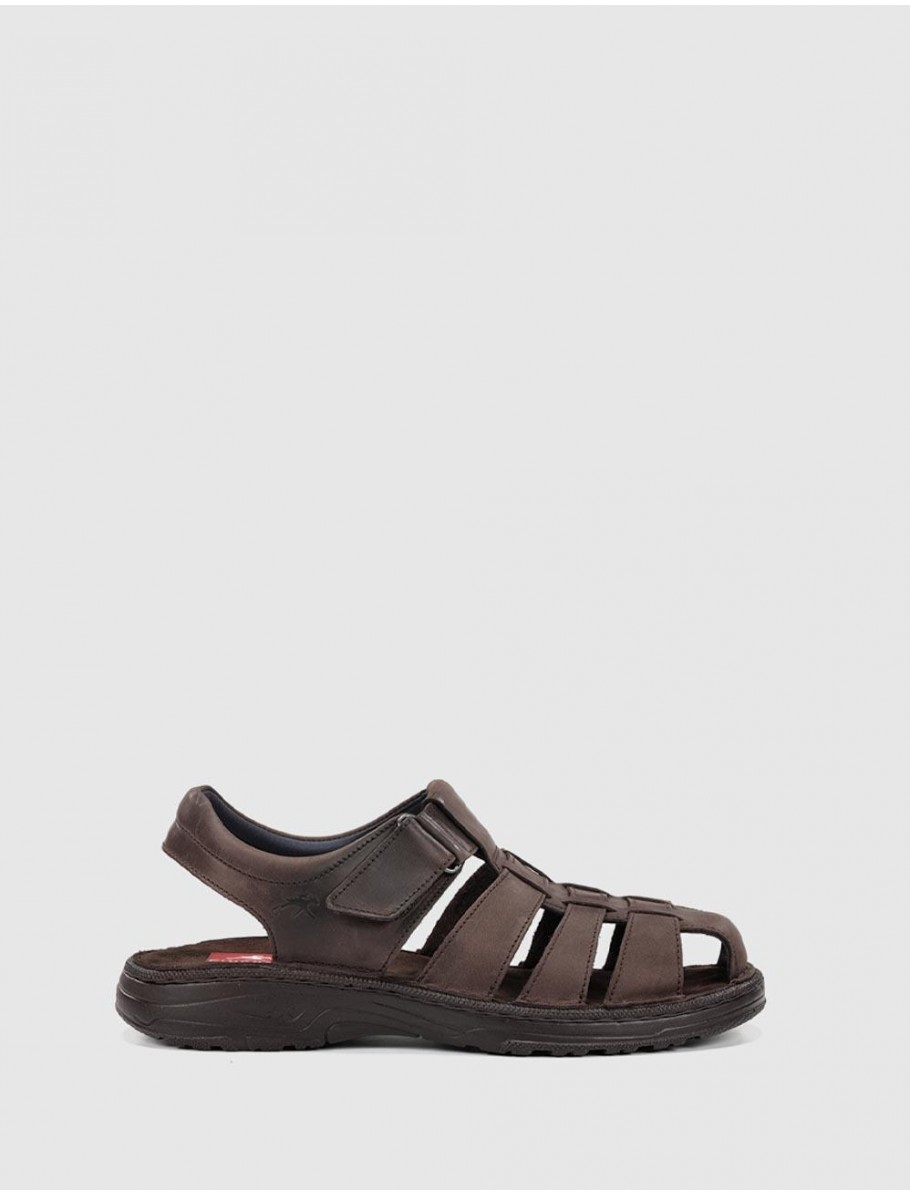 SANDALIA FLUCHOS F2198 MARRoN