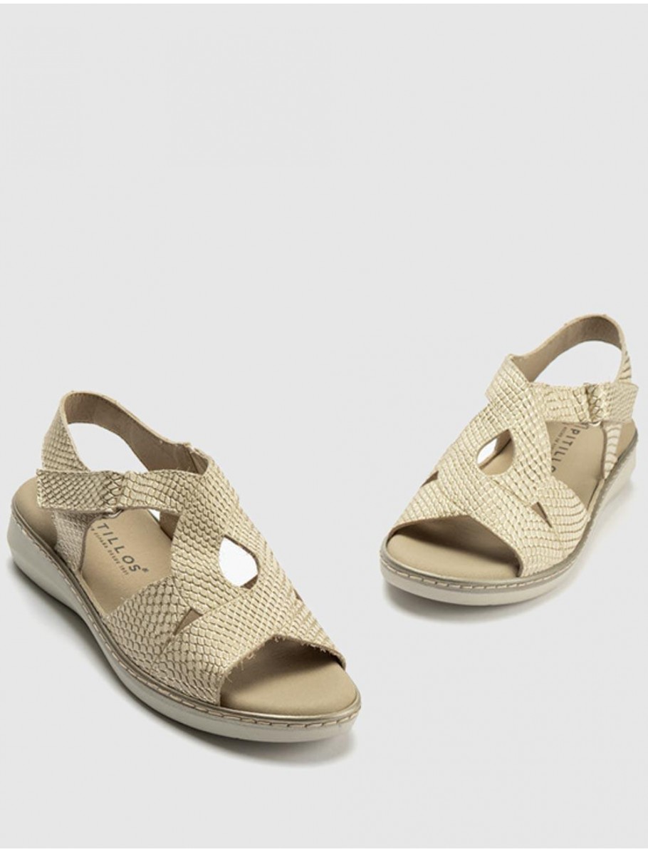 SANDALIA PITILLOS 10303 ORO