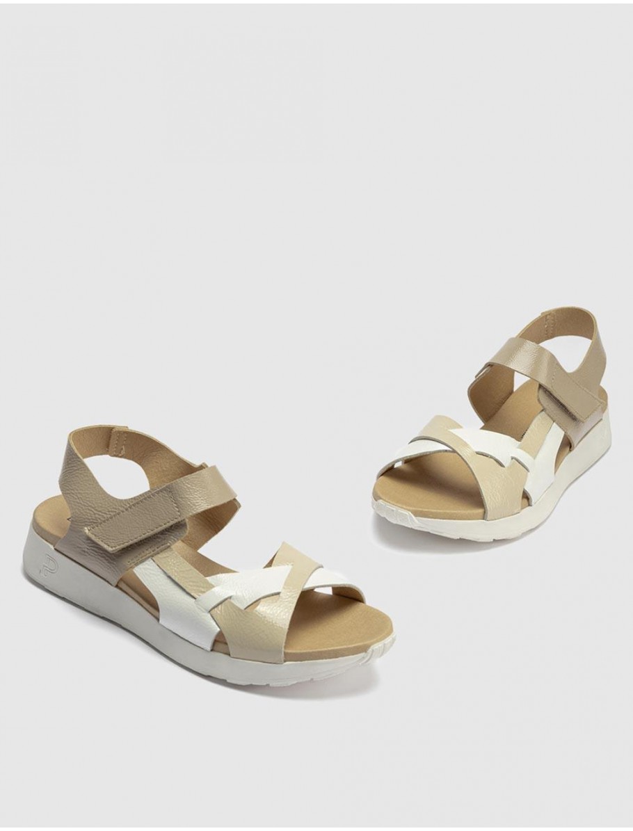SANDALIA PITILLOS 10554 BEIG