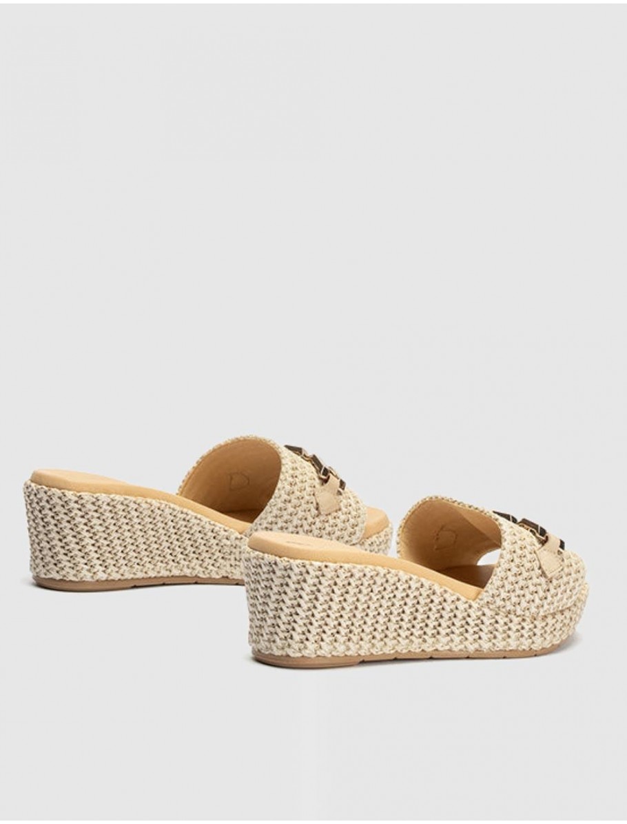 SANDALIA PITILLOS 10562 NATURAL