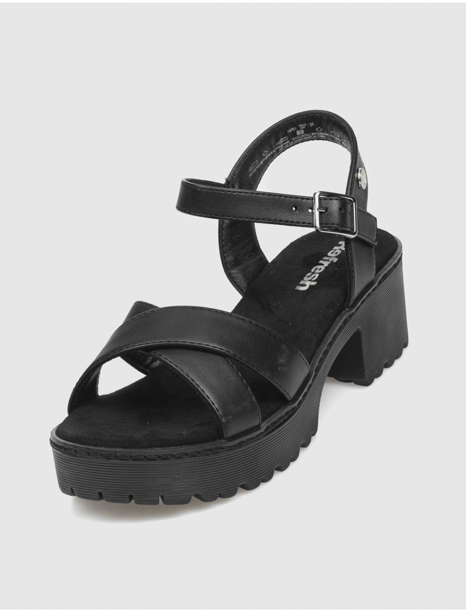 SANDALIA REFRESH 079281 NEGRO