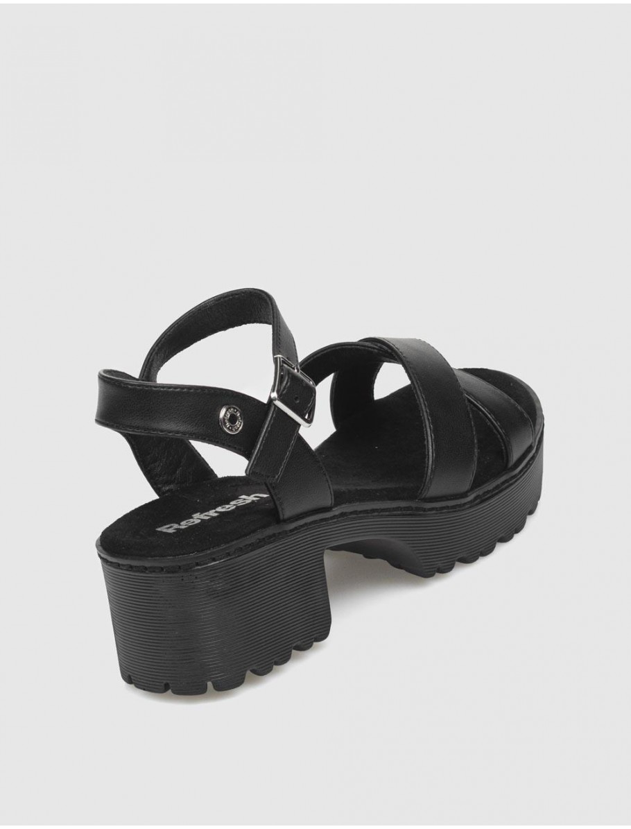 SANDALIA REFRESH 079281 NEGRO