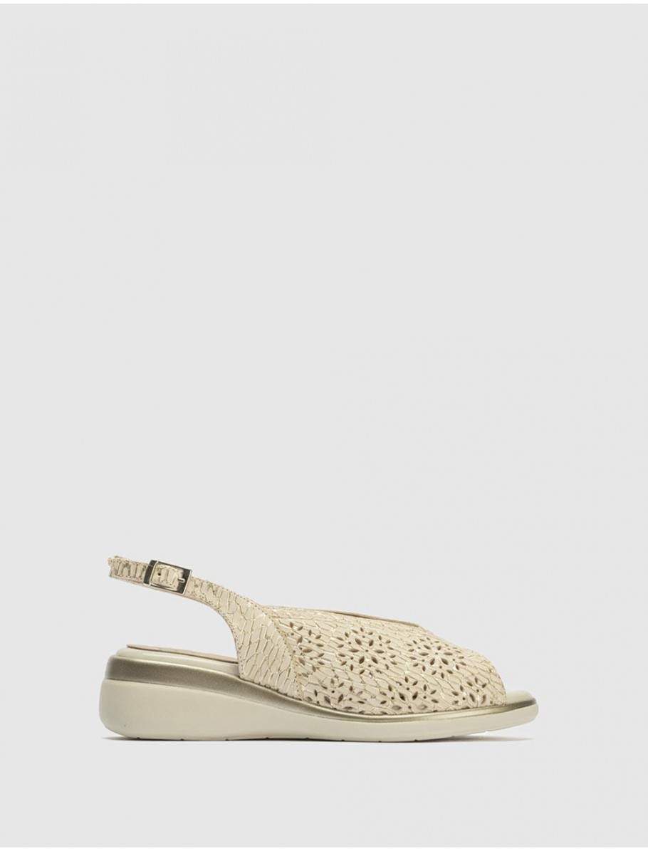 SANDALIA PITILLOS 10342 ORO
