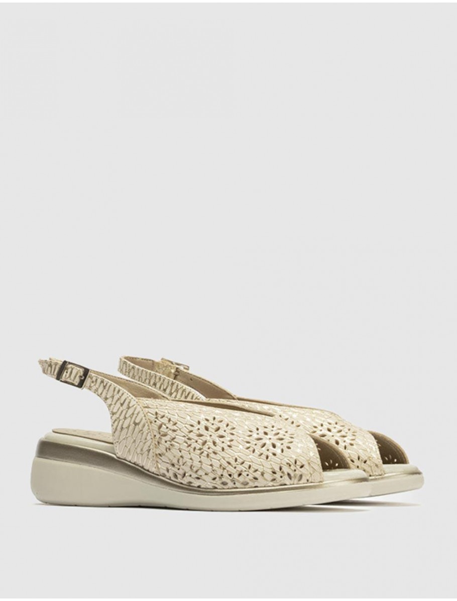SANDALIA PITILLOS 10342 ORO