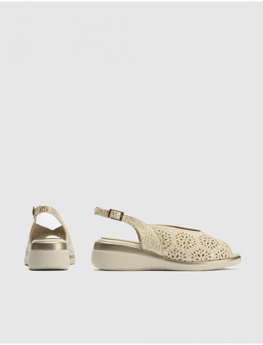 SANDALIA PITILLOS 10342 ORO