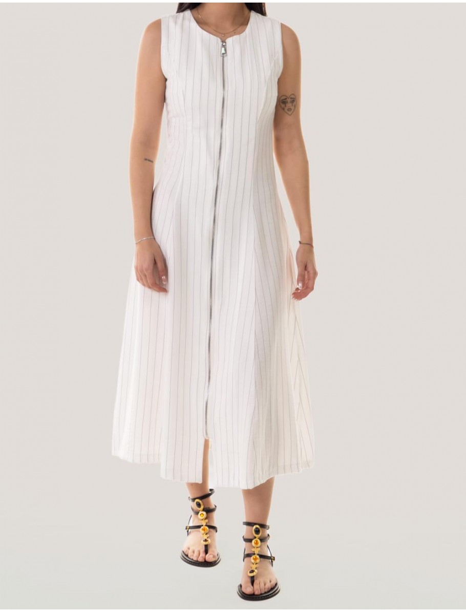 VESTIDO OBVIO HAMIDA BLANCO
