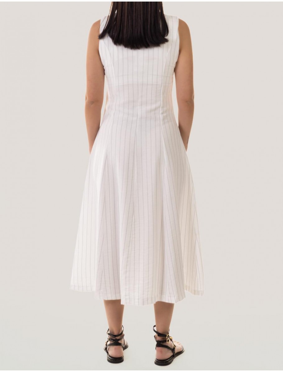 VESTIDO OBVIO HAMIDA BLANCO