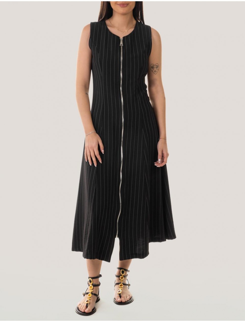 VESTIDO OBVIO HAMIDA NEGRO