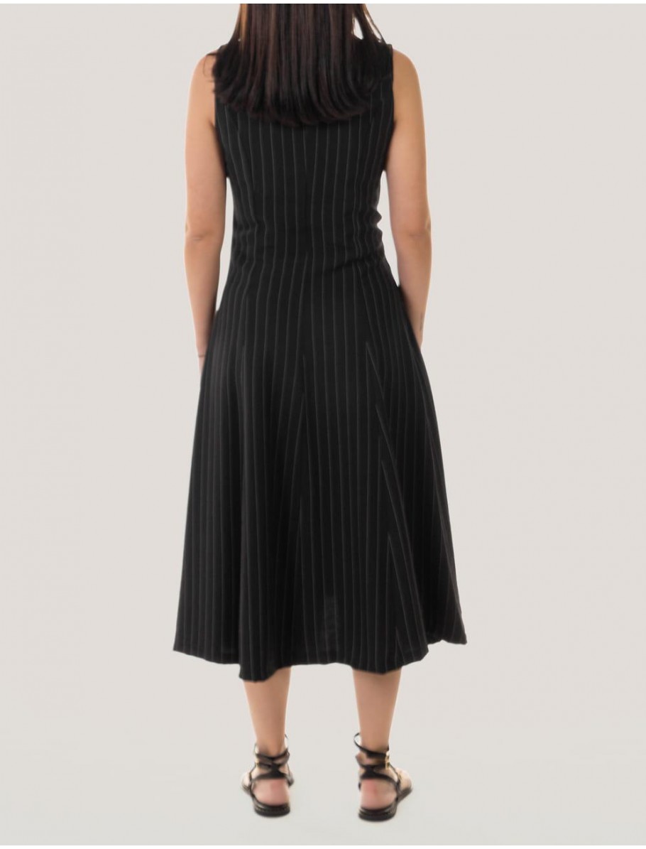 VESTIDO OBVIO HAMIDA NEGRO