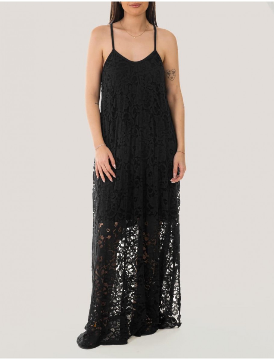 VESTIDO OBVIO MUNIRA NEGRO