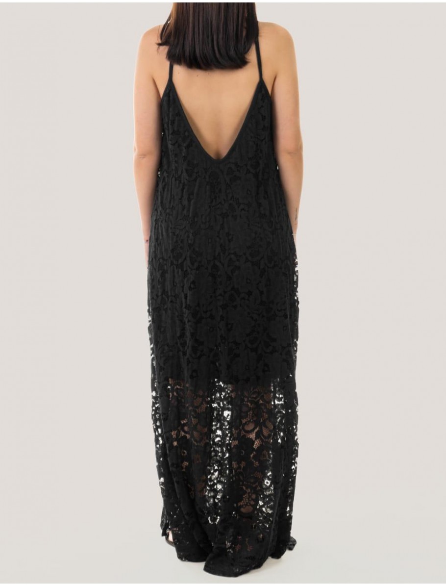 VESTIDO OBVIO MUNIRA NEGRO