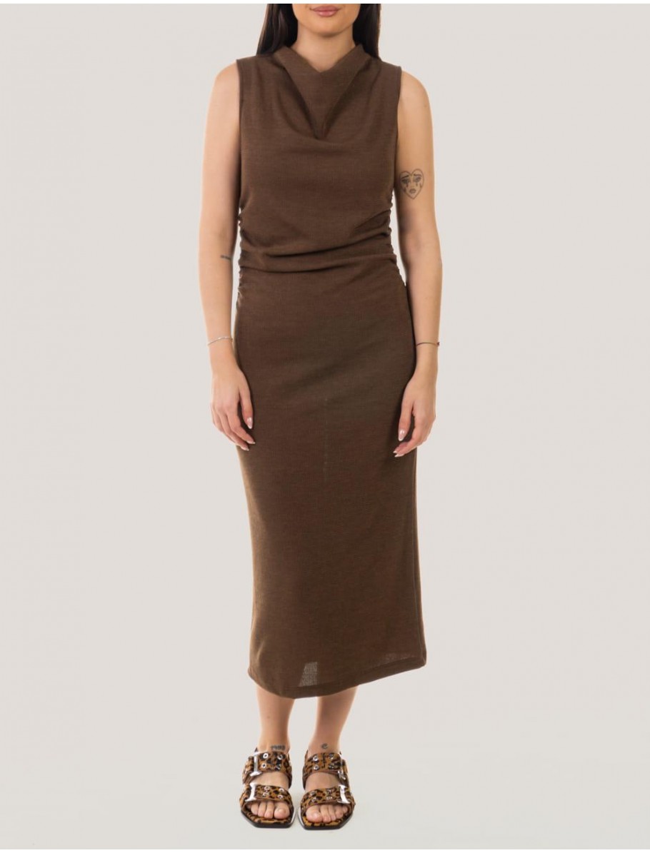 VESTIDO OBVIO SHAIMA MARRoN