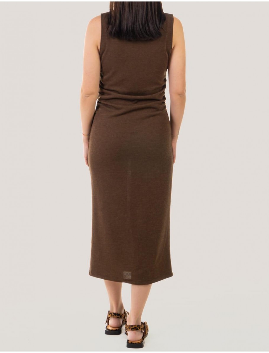 VESTIDO OBVIO SHAIMA MARRoN