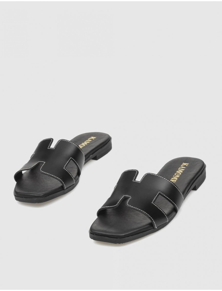 SANDALIA KAMOME ALAIA NEGRO
