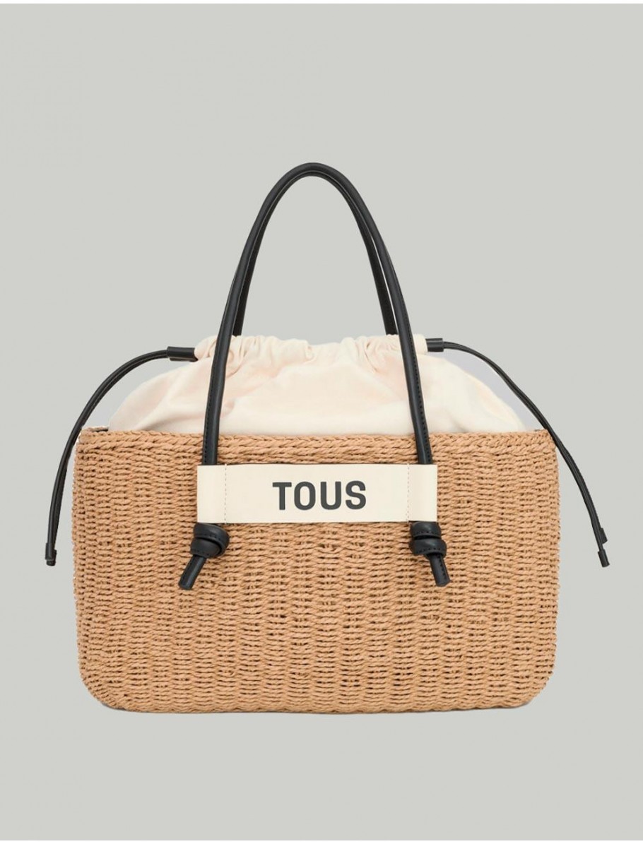 BOLSO TOUS SCOUBIDOU CAPAZO L NEGRO