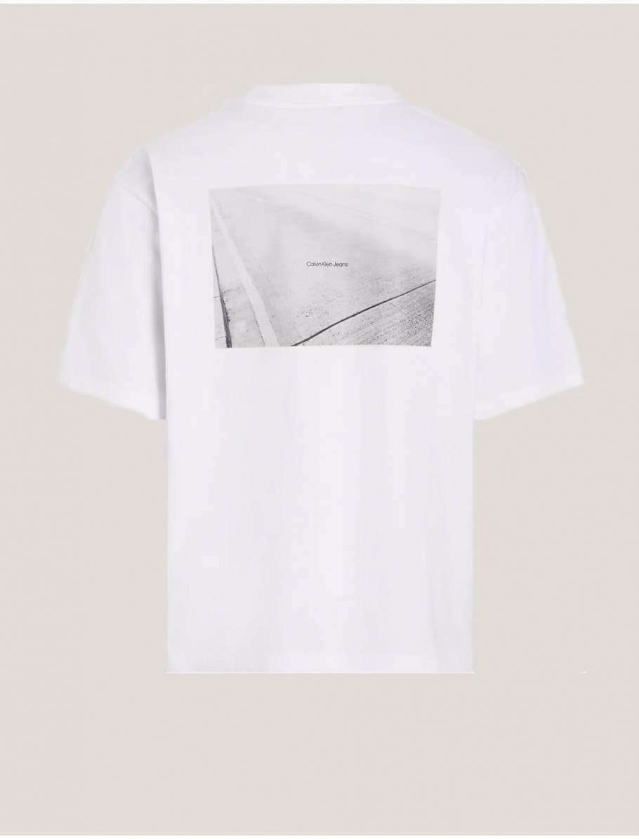 CAMISETA CALVIN KLEIN OMBRE CITY TEE BLANCO