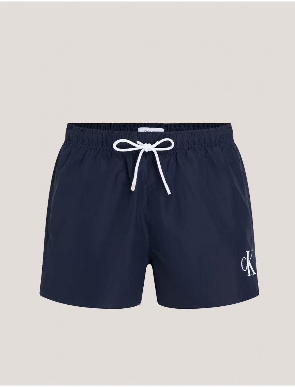 BANADOR CALVIN KLEIN SHORT DRAWSTRING MARINO