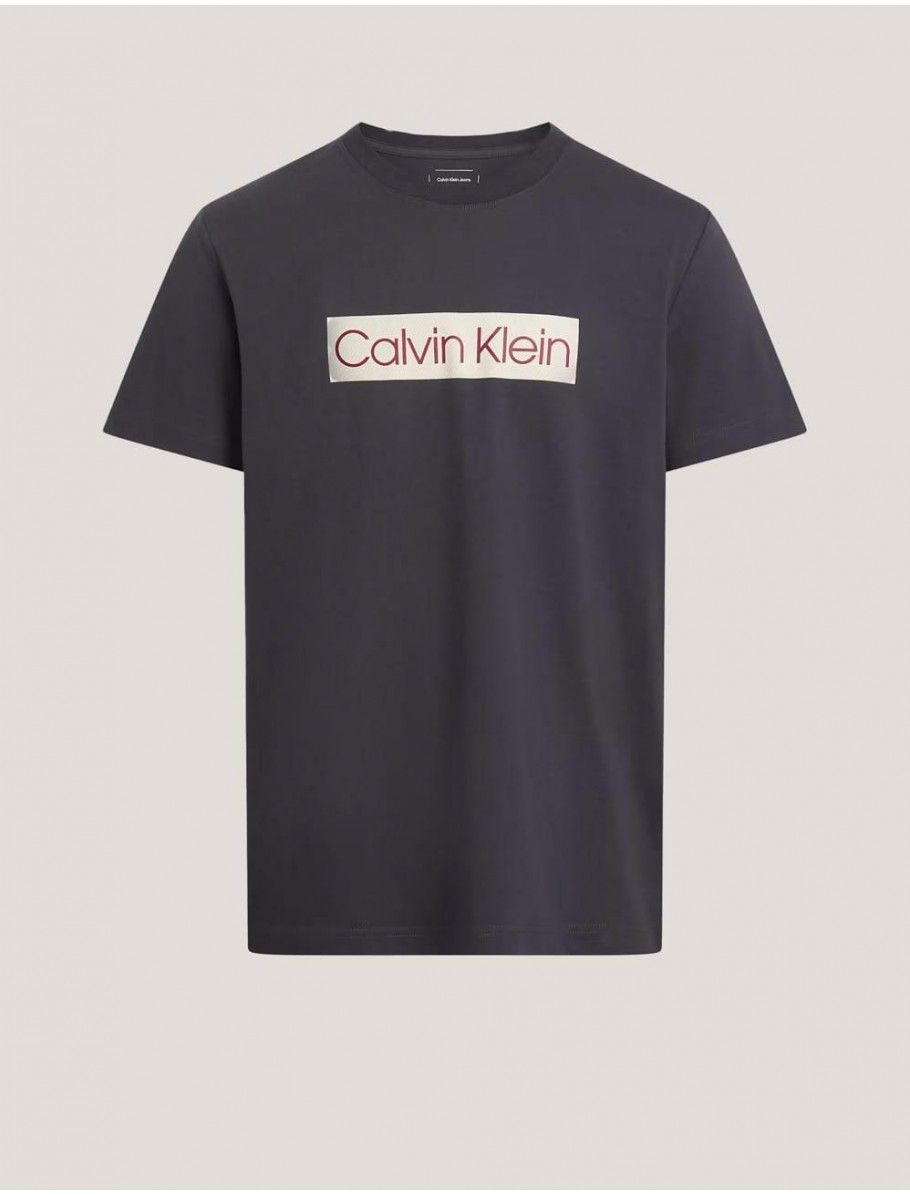CAMISETA CALVIN KLEIN CALVIN KLEIN LABEL PRINT TEE NEGRO