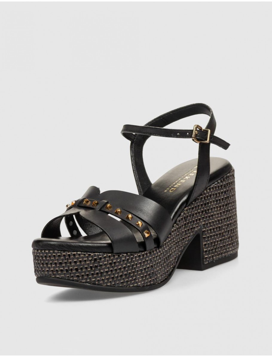 SANDALIA WEEKEND 15825 NEGRO