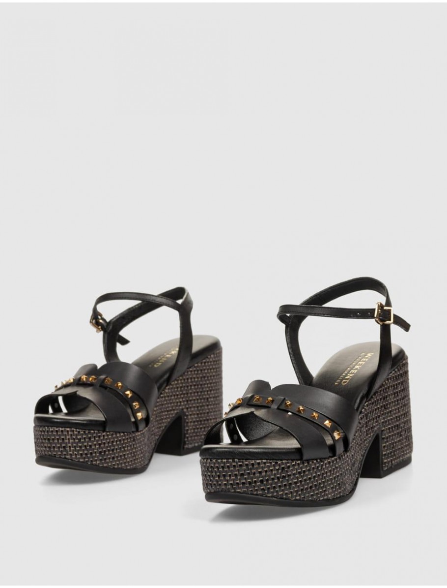SANDALIA WEEKEND 15825 NEGRO