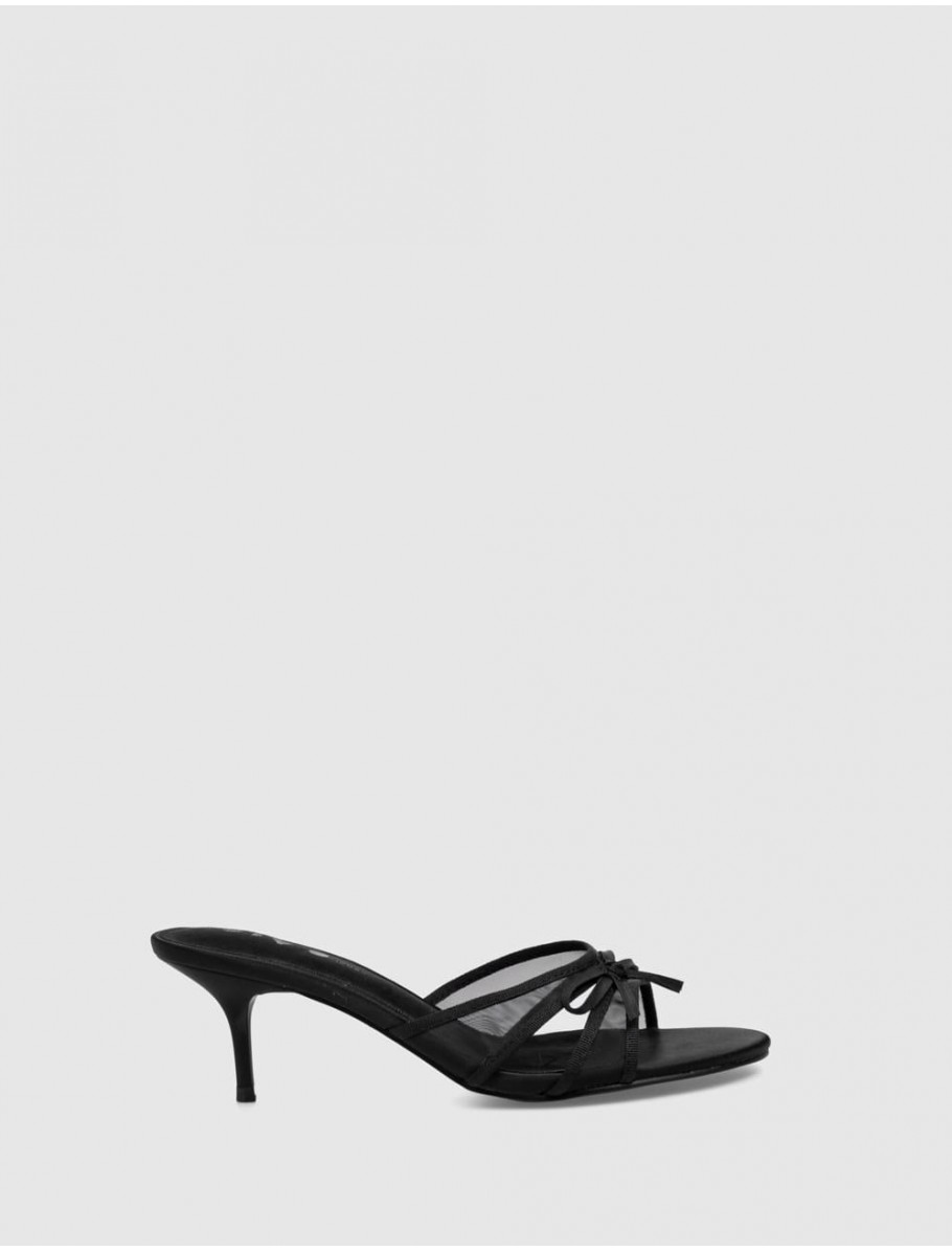SANDALIA OBVIO SHOES CLARICE NEGRO