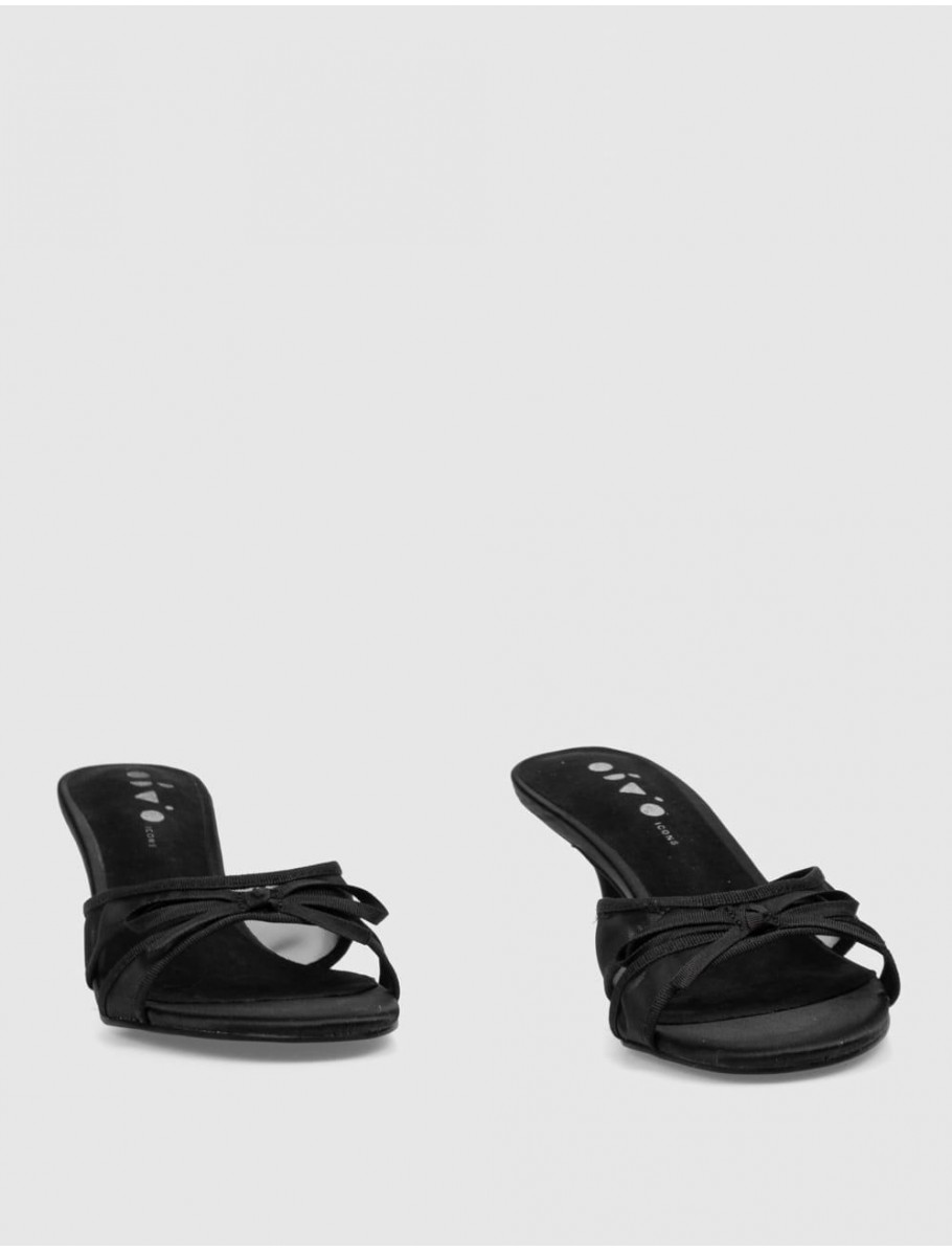 SANDALIA OBVIO SHOES CLARICE NEGRO