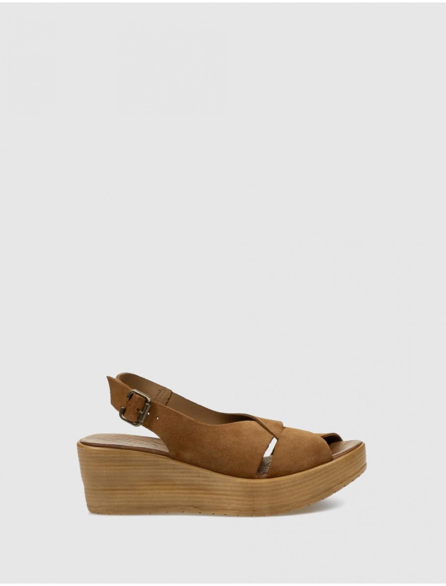 SANDALIA BUENO WA4706 TAUPE
