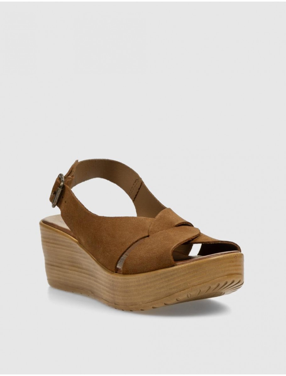 SANDALIA BUENO WA4706 TAUPE