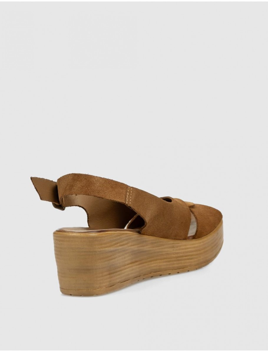 SANDALIA BUENO WA4706 TAUPE