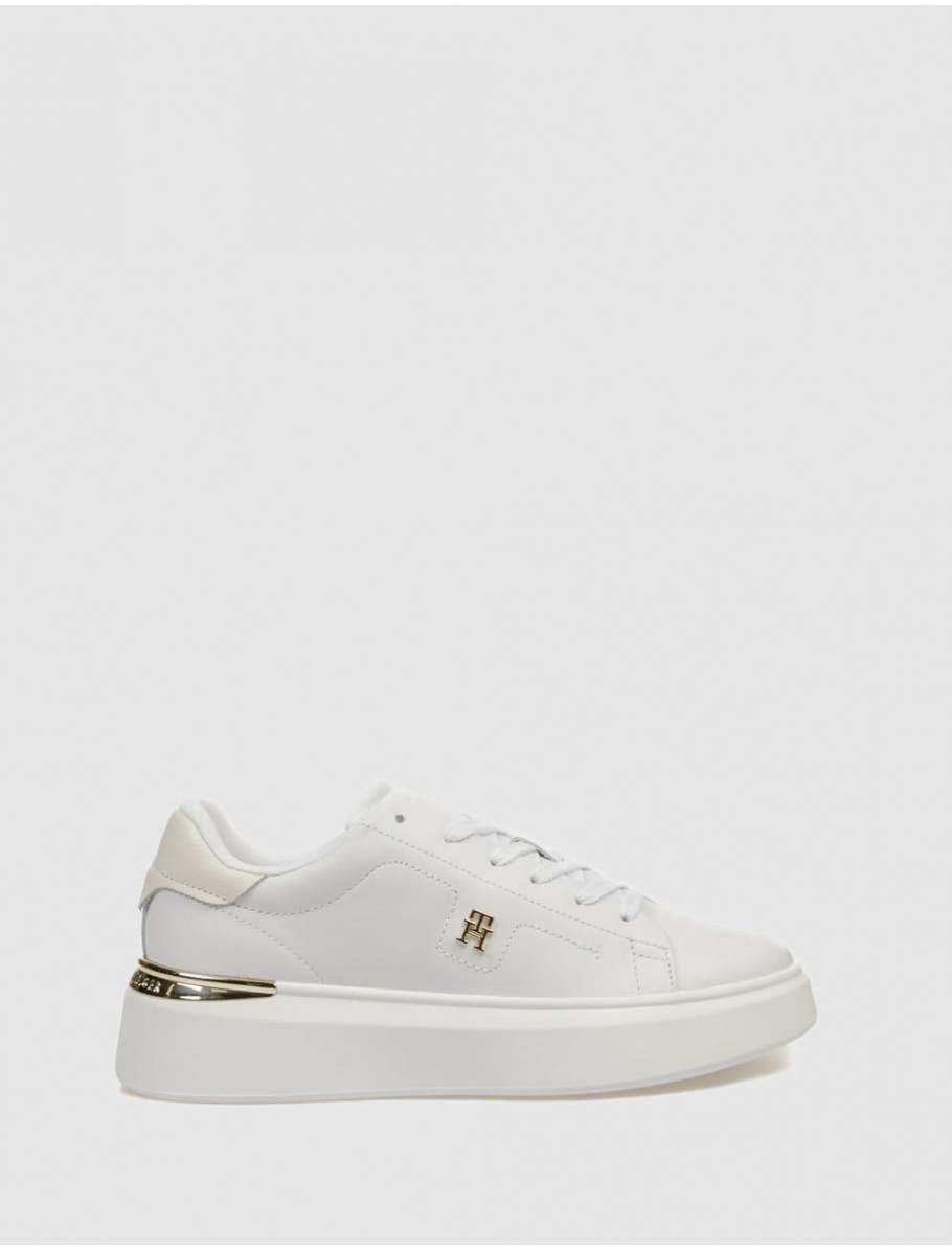ZAPATILLA TOMMY HILFIGER TH FASHION COURT SNEAKER BLANCO
