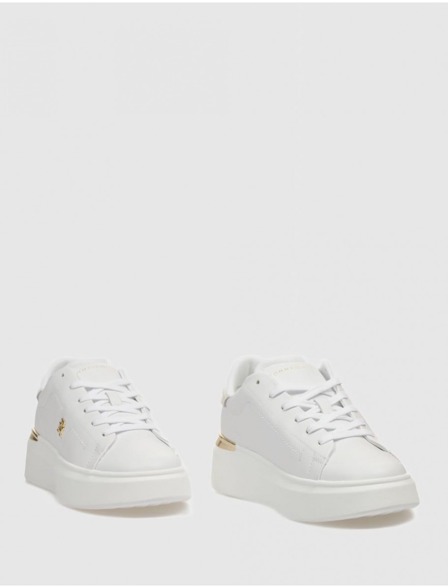 ZAPATILLA TOMMY HILFIGER TH FASHION COURT SNEAKER BLANCO