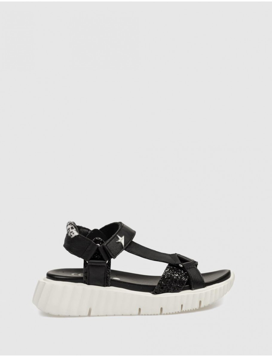 SANDALIA CETTI 1316 NEGRO