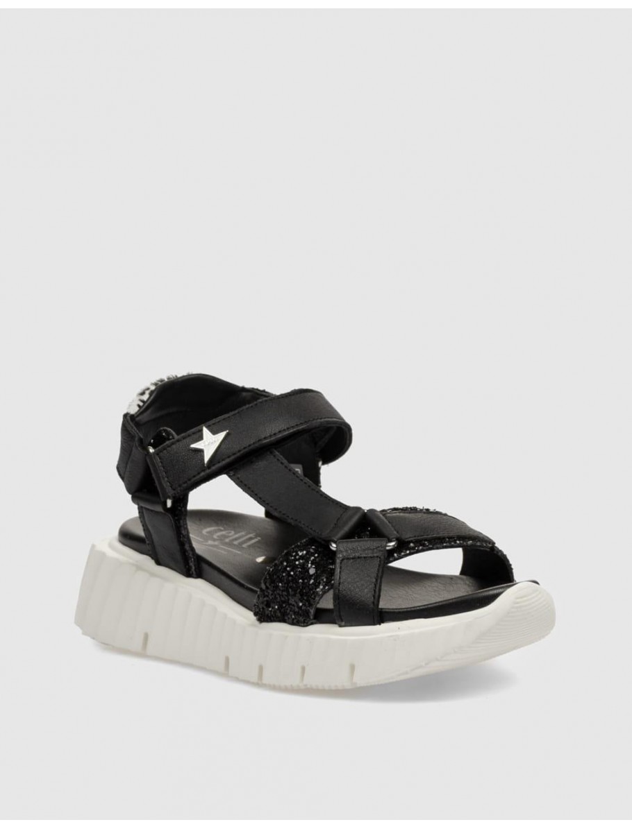 SANDALIA CETTI 1316 NEGRO