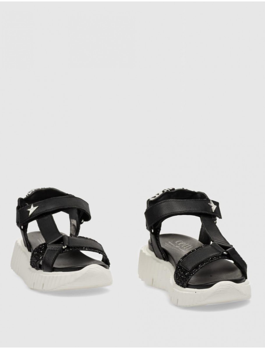 SANDALIA CETTI 1316 NEGRO