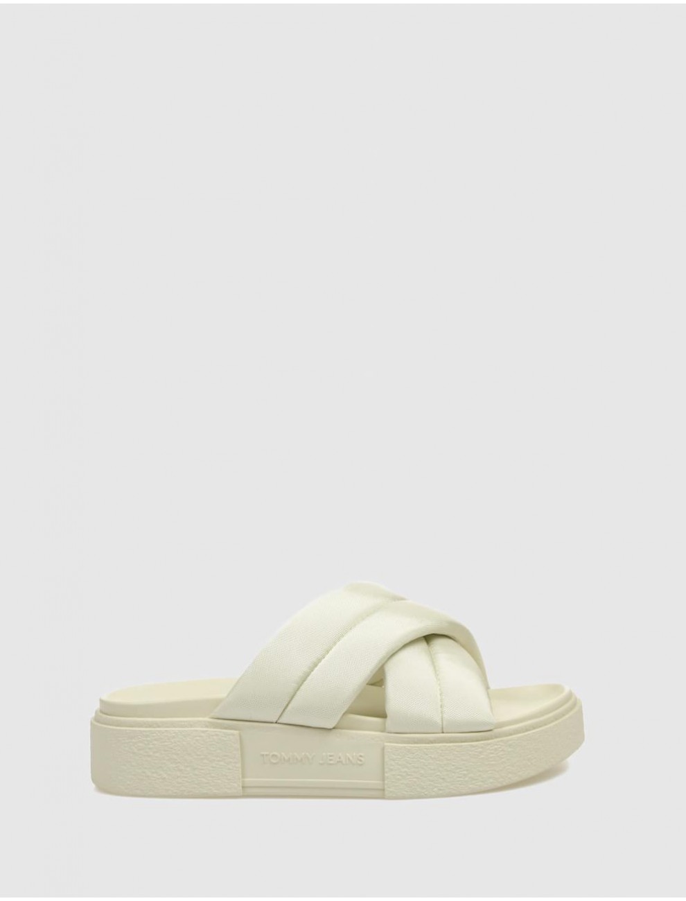 SANDALIA TOMMY HILFIGER TJW FLATFORM SANDAL BEIG