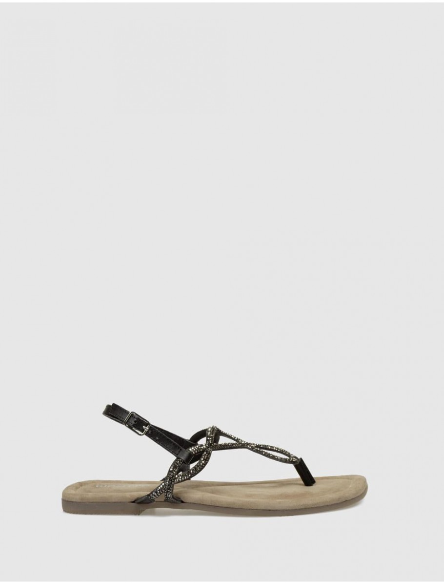 SANDALIA GIOSEPPO KINGFIELD NEGRO